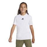 Παιδική Κοντομάνικη Μπλούζα Λευκή - adidas Sportswear Essentials Εικόνα 