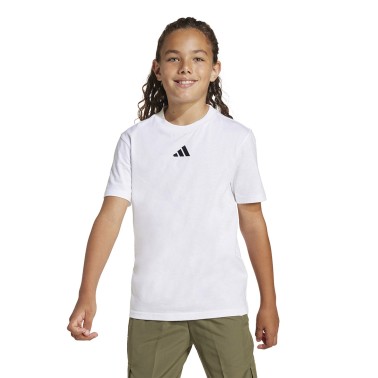 Παιδική Κοντομάνικη Μπλούζα Λευκή - adidas Sportswear Essentials