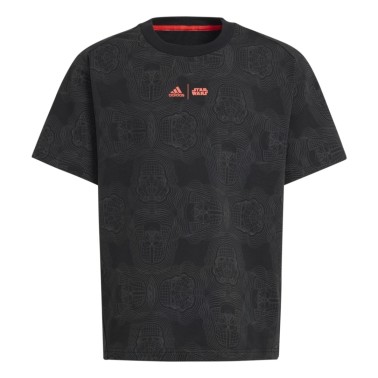 Παιδική Κοντομάνικη Μπλούζα Μαύρη - adidas Performance Star Wars Z.N.E.