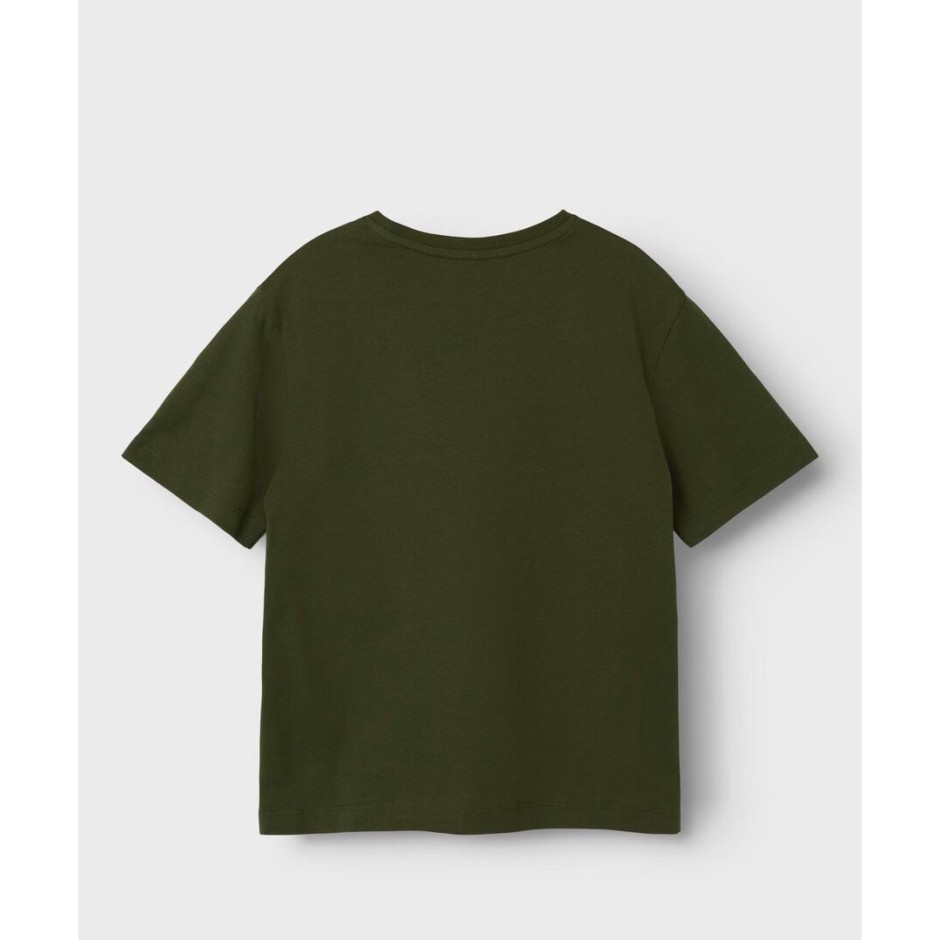 NAME IT NKMBRODY SS NREG TOP NOOS 13236526-RIFLE GREEN Κhaki