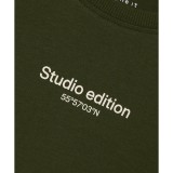 NAME IT NKMBRODY SS NREG TOP NOOS 13236526-RIFLE GREEN Κhaki Image 2