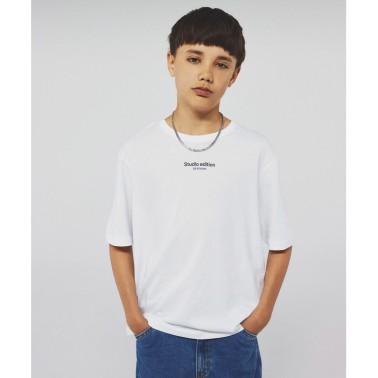 Παιδική Κοντομάνικη Μπλούζα Λευκή - Name It Nkmbrody