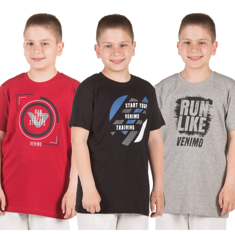 VENIMO 3-PACK 119KBSS-456 Red