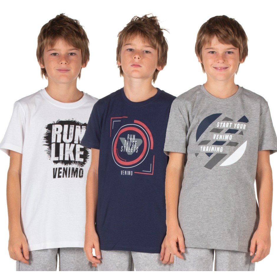 VENIMO 3-PACK 119KBSS-456 Blue