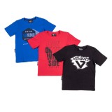 VENIMO 3-PACK 120KBSS-765 Red Image 