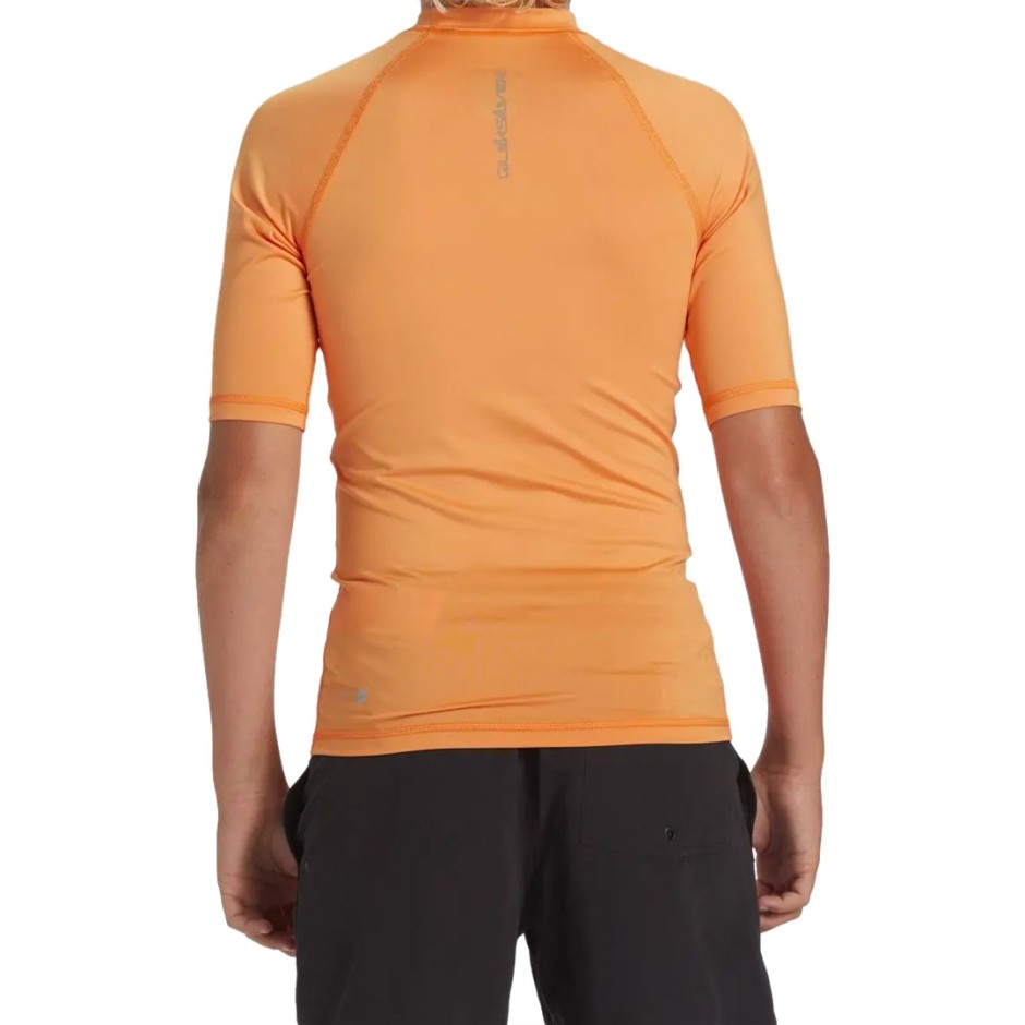 QUIKSILVER EVERYDAY UPF50 SS YOUTH AQBWR03064-NJF0 Orange