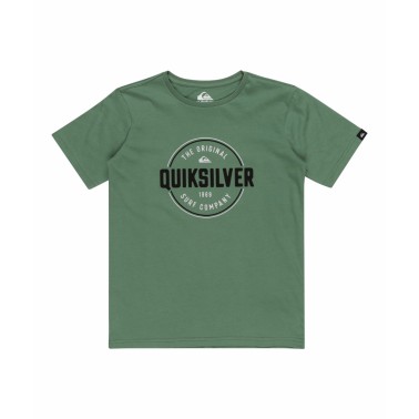 QUIKSILVER CIRCLE UP SS YOUTH EQBZT04708-GMP0 Green
