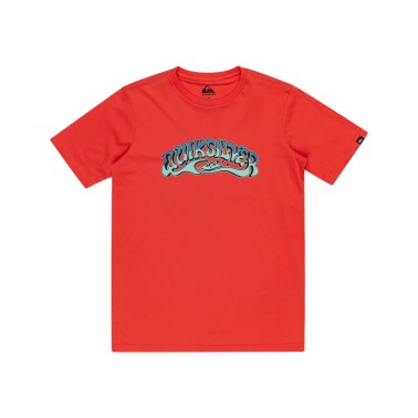 QUIKSILVER BUBBLE ARCH SS YOUTH EQBZT04715-RMC0 Red