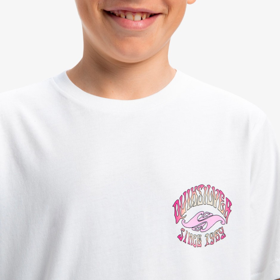 QUIKSILVER EV TIMES UP SS YTH EQBZT04853-WBB0 White