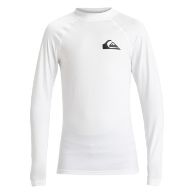 Παιδική Αντηλιακή Μπλούζα Λευκή - Quiksilver Everyday UPF50 Surf