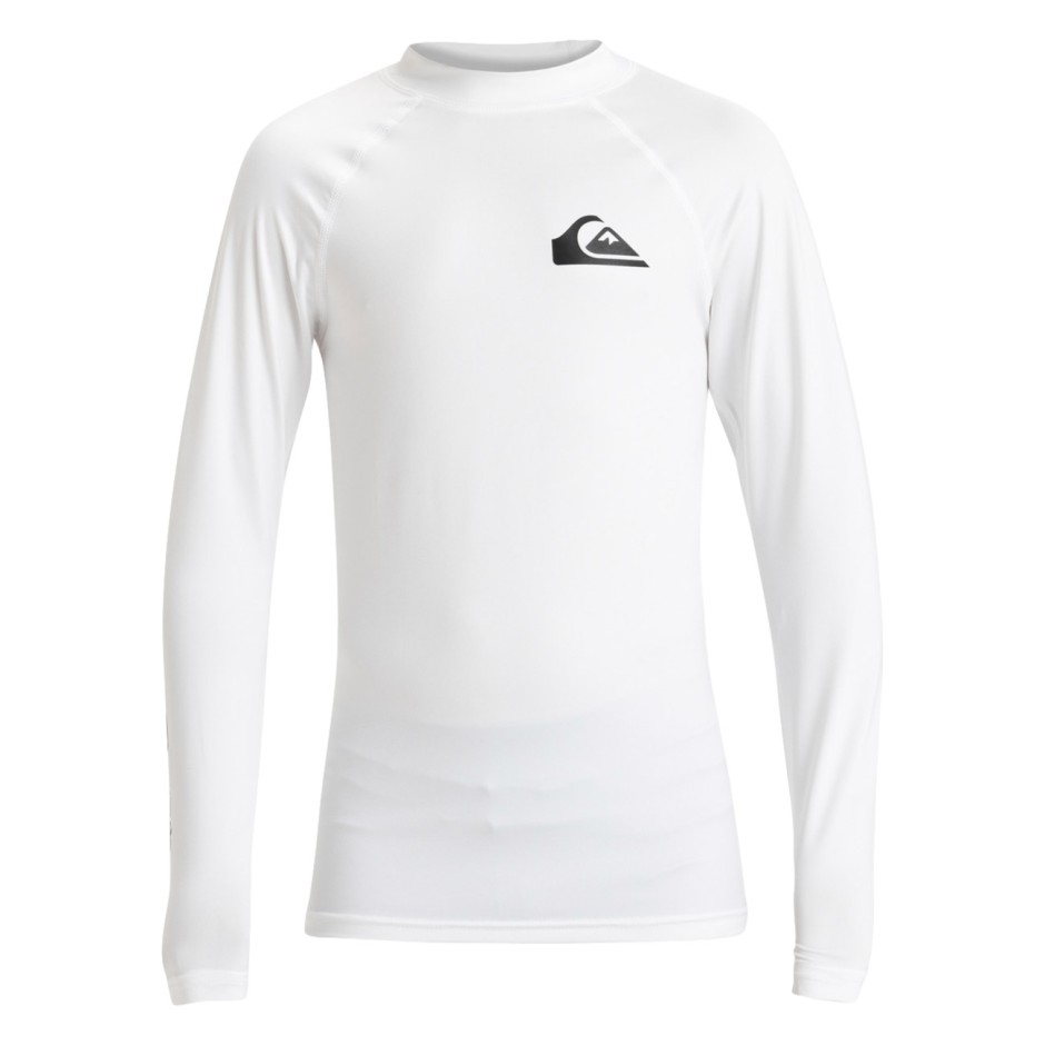 Παιδική Αντηλιακή Μπλούζα Λευκή - Quiksilver Everyday UPF50 Surf
