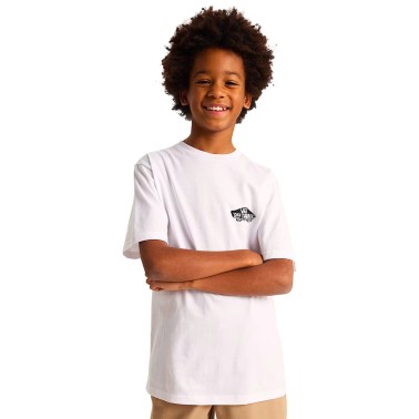 Kids' T-Shirt White - Vans Double Standard