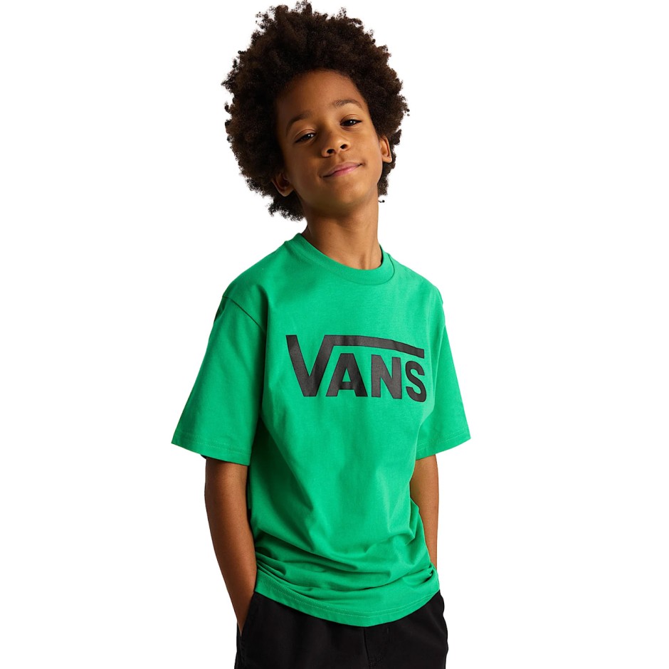 Παιδική Κοντομάνικη Μπλούζα Πράσινη - Vans Classic