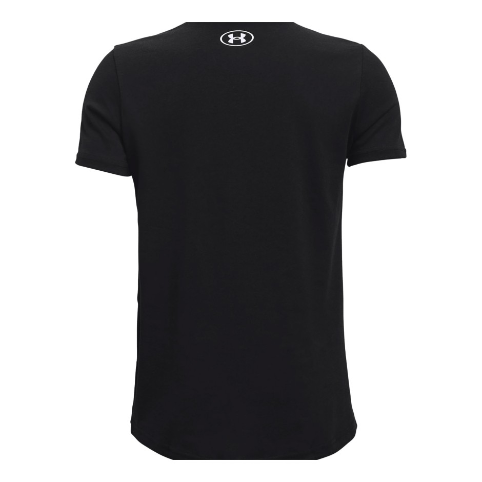 Παιδική Κοντομάνικη Μπλούζα Μαύρη - Under Armour Sportstyle Logo