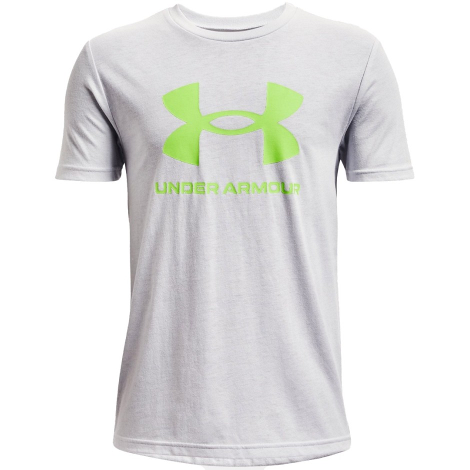UNDER ARMOUR SPORTSTYLE LOGO SS 1363282-015 Γκρί