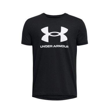 Παιδική Κοντομάνικη Μπλούζα Ανθρακί - Under Armour Sportstyle Logo
