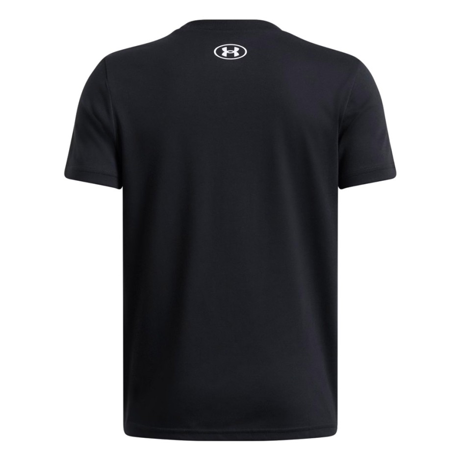 Παιδική Κοντομάνικη Μπλούζα Μαύρη - Under Armour Hoops Net