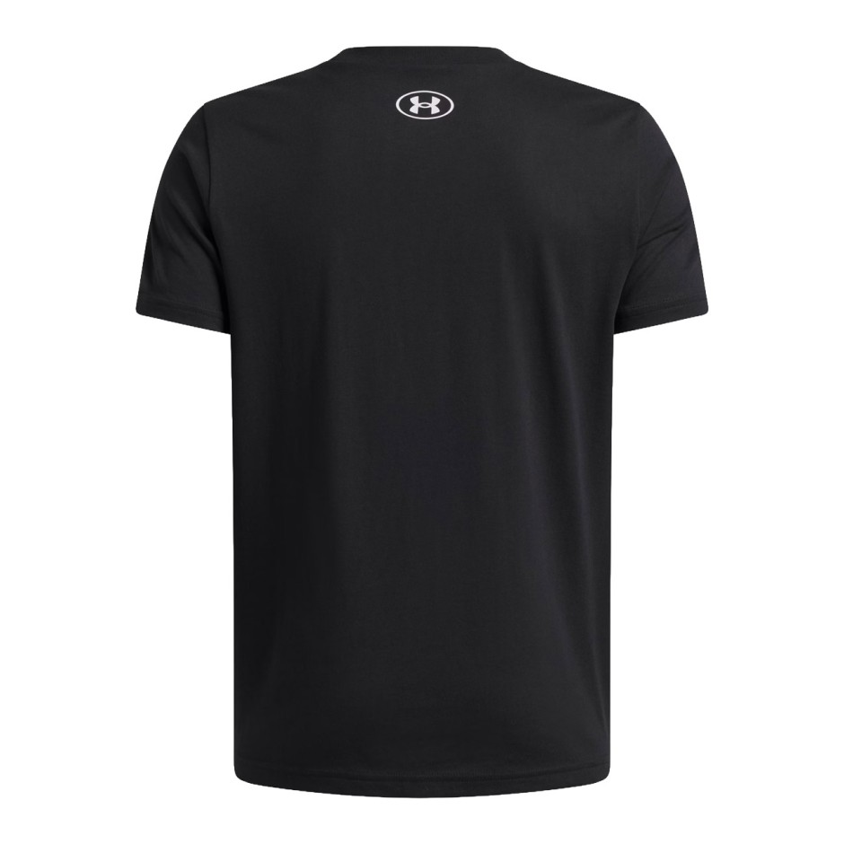Παιδική Κοντομάνικη Μπλούζα Μαύρη - Under Armour Basketball