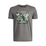 UNDER ARMOUR BOX LOGO CAMO SS 1377317-709 Κhaki Image 