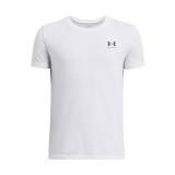 Παιδική Κοντομάνικη Μπλούζα Λευκή - Under Armour Sportstyle Εικόνα 