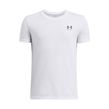 Kids' T-Shirt White - Under Armour Sportstyle