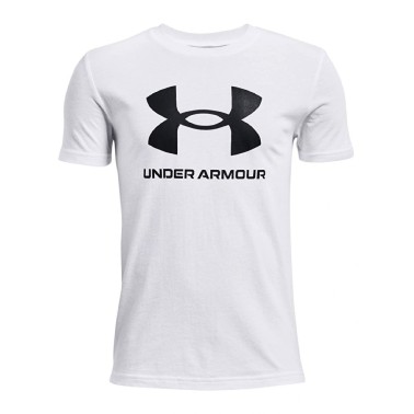 UNDER ARMOUR SPORTSTYLE LOGO SS 1363282-100 White