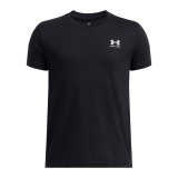 Παιδική Κοντομάνικη Μπλούζα Μαύρη - Under Armour Sportstyle Εικόνα 