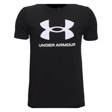 UNDER ARMOUR SPORTSTYLE LOGO SS 1363282-001 Black