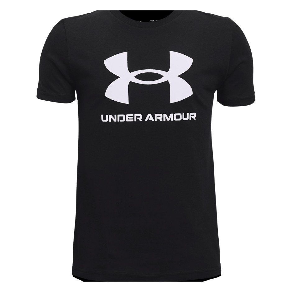 UNDER ARMOUR SPORTSTYLE LOGO SS 1363282-001 Black