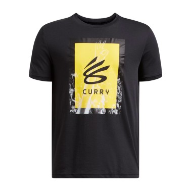 UNDER ARMOUR CURRY TREND TEE 1 1390409-001 Black