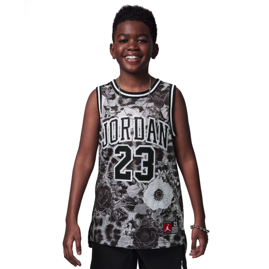 JORDAN JDN JORDAN 23 AOP JERSEY 95C655-K0E Black - Zakcret.gr