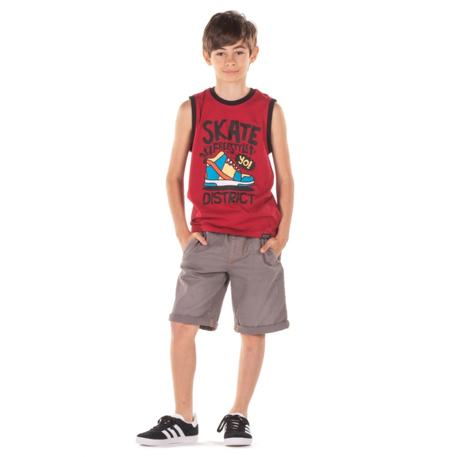 DISTRICT75 122KBST-299-045 Κόκκινο