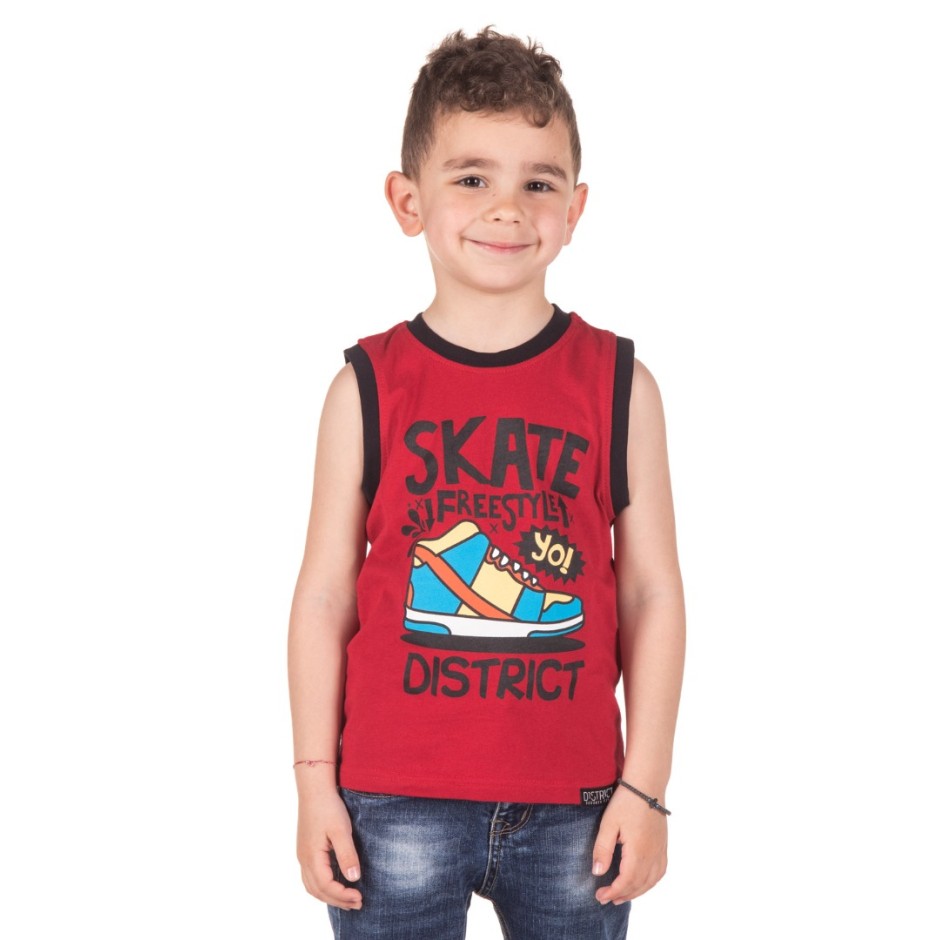 DISTRICT75 122KBST-299-045 Κόκκινο