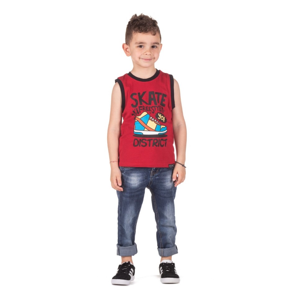 DISTRICT75 122KBST-299-045 Κόκκινο