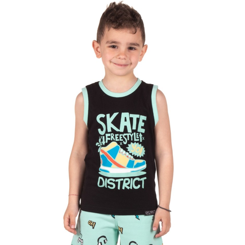 DISTRICT75 122KBST-299-071 Μαύρο