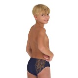 ARENA BOY'S SWIM BRIEFS GRAPHIC 005105-730 Blue Image 0