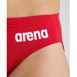 ARENA BOY'S TEAM SWIM BRIEFS SOLID 004774-450 Red Image 1