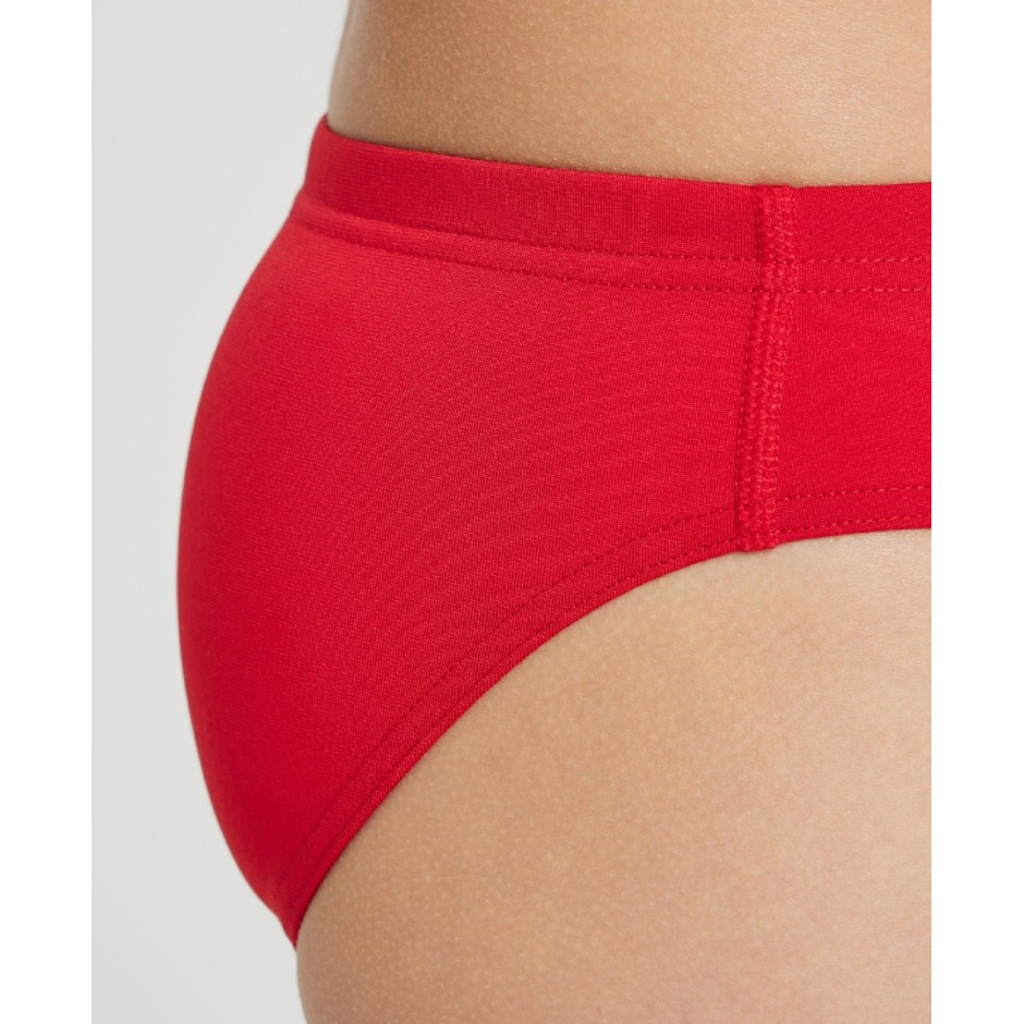 ARENA BOY'S TEAM SWIM BRIEFS SOLID 004774-450 Red