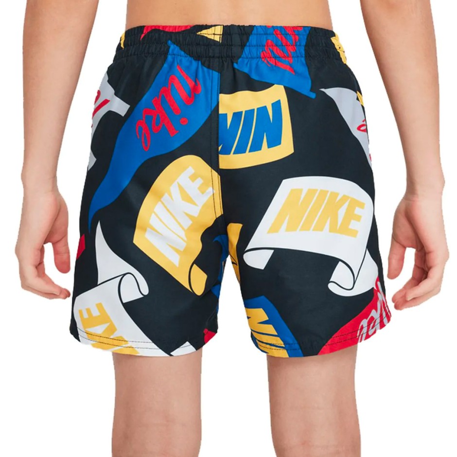 Παιδικό Μαγιό Βερμούδα Μαύρο - Nike Swim Breaker 4"