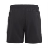 adidas Performance 3-STRIPES SWIM SHORTS Μαύρο 