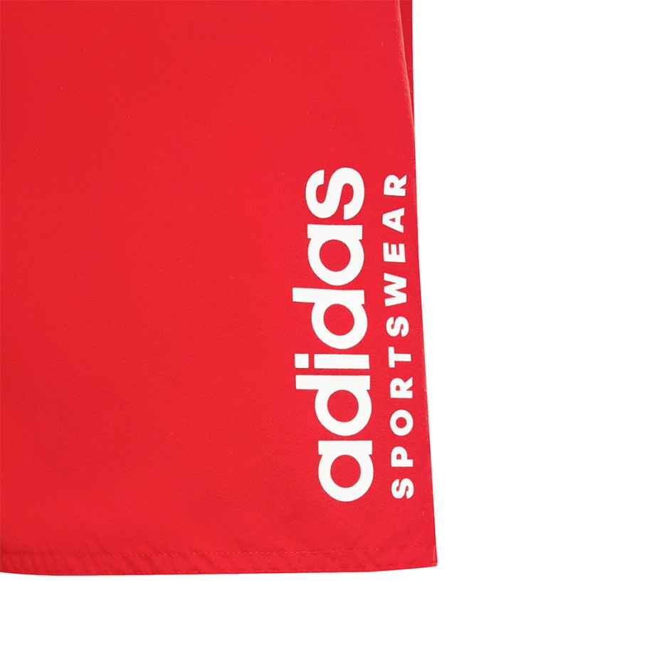 Παιδικό Μαγιό Βερμούδα Κόκκινο - adidas Performance Sportswear Essentials Logo CLX