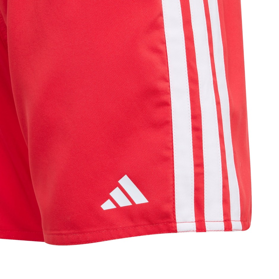 Kids' Swim Shorts Red - adidas Performance 3-Stripes