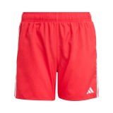 Kids' Swim Shorts Red - adidas Performance 3-Stripes Image 