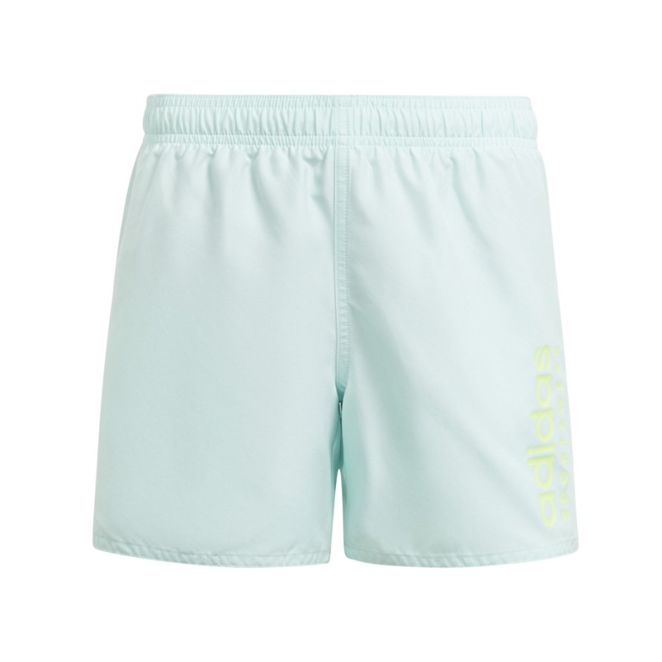 Παιδικό Μαγιό Βερμούδα Τιρκουάζ - adidas Performance Sportswear Essentials Logo CLX