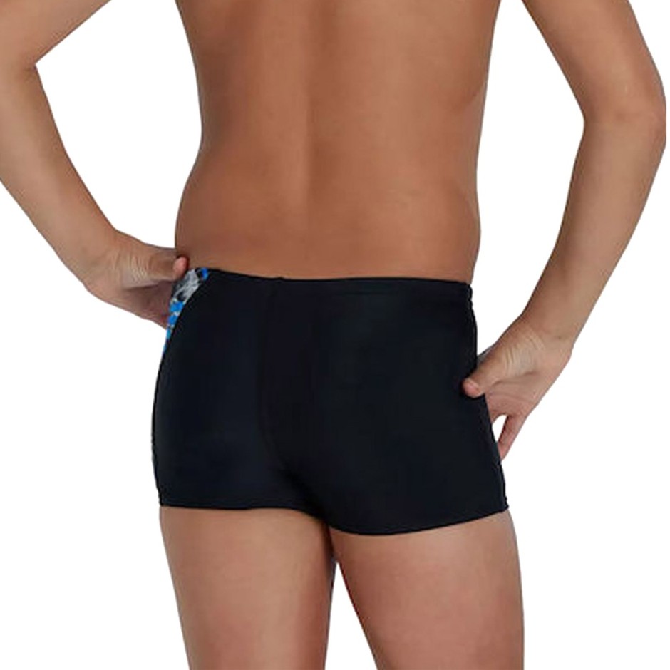 Speedo Digital Panel Aquashort Μαύρο - Παιδικό Μαγιό Σορτς
