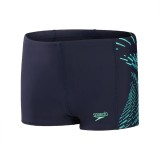 SPEEDO BOYS PLASTISOL PLACEMENT AQUASHORT 0031691-5709J Blue Image 1