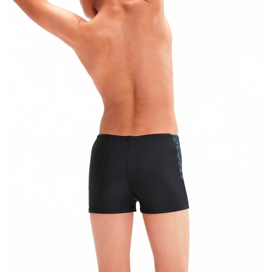 SPEEDO BOYS HYPERBOOM SPLICE AQUASHORT 8-00315015176 Black