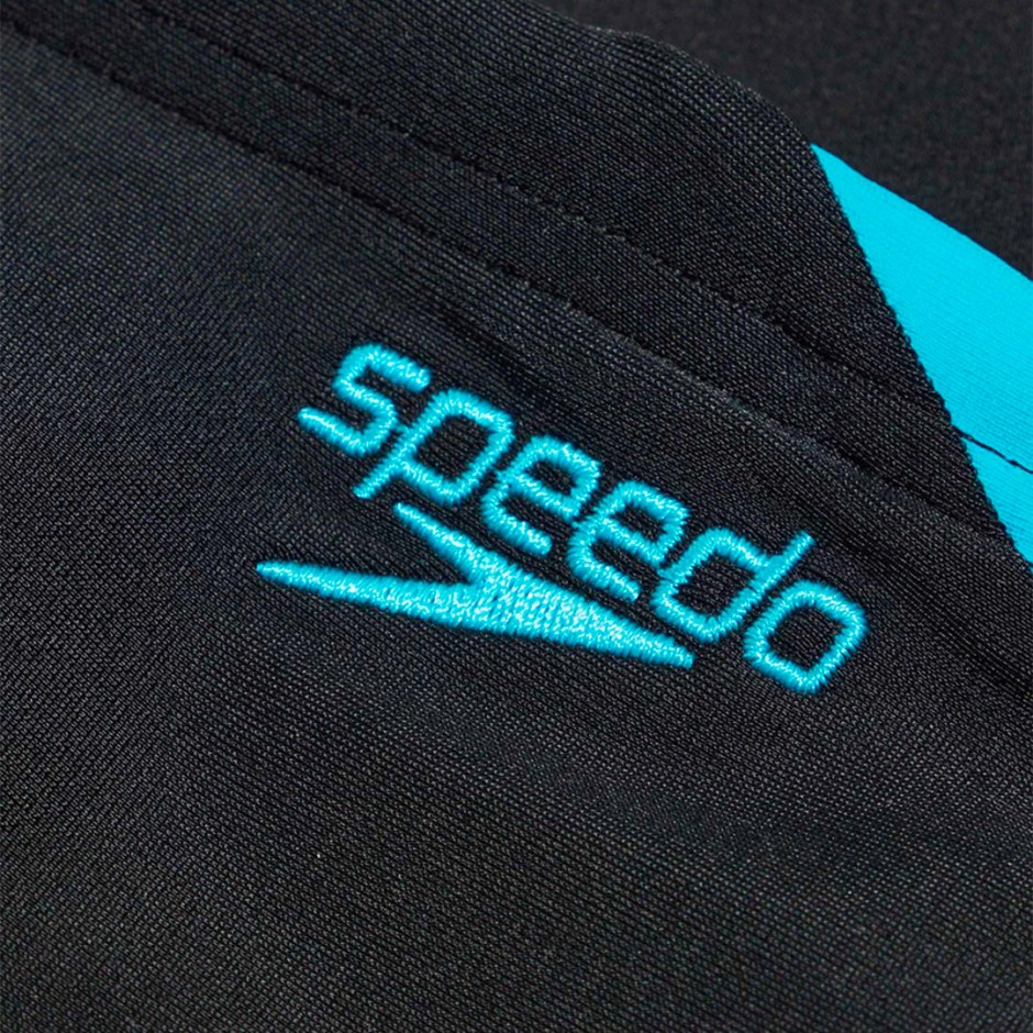 SPEEDO BOYS HYPERBOOM SPLICE AQUASHORT 8-00315015176 Black