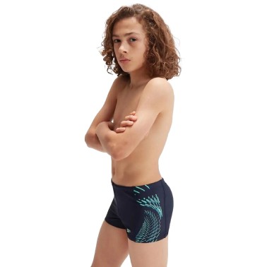SPEEDO BOYS PLASTISOL PLACEMENT AQUASHORT 0031691-5709J Blue