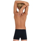 ARENA BOY'S SWIM SHORT GRAPHIC 005546-530 Black Image 0